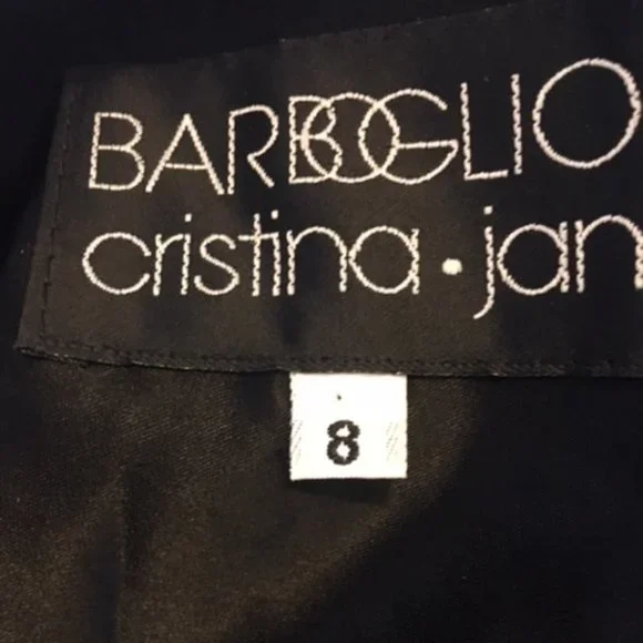 Barboglio Cristina Jan Bolero Jacket Cropped Vintage 80s Size 8 - Picture 6 of 10
